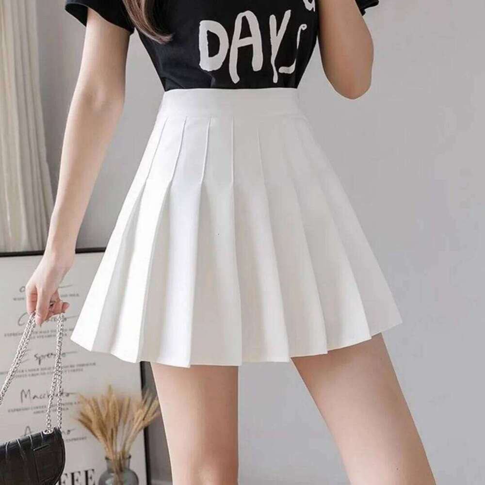 Summer Women's Korea Style Mini 2025 School Pleated Skirts High Waist Kawaii Cute Pink Plaid Skirt Uniform Harajuku Z260314