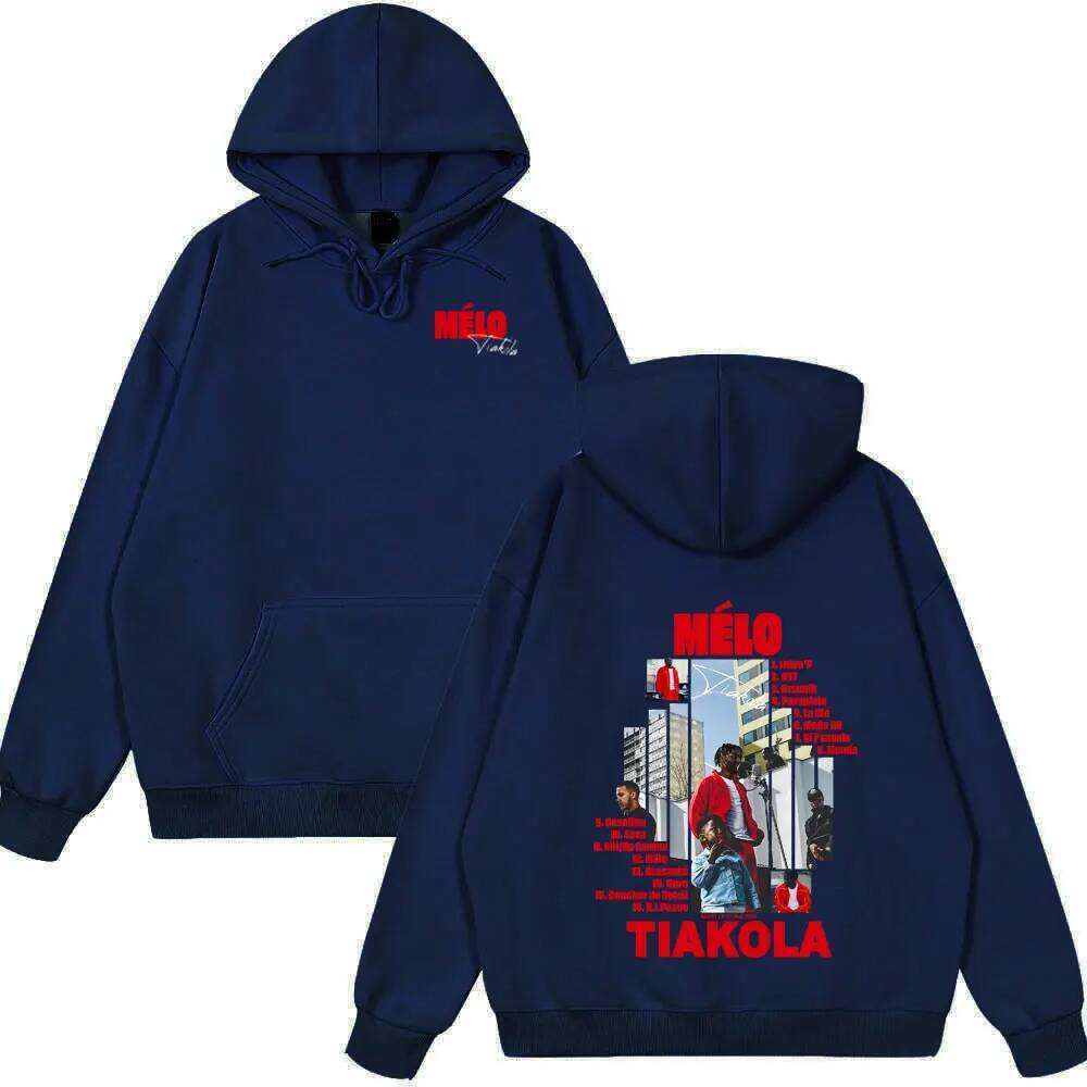 Rapper Melo Tiakola Double Sided Print Hoodies Men Women Hip Hop Pop Music Clothes Unisex Fashion Wears Casual Oversized Hoody Z260315
