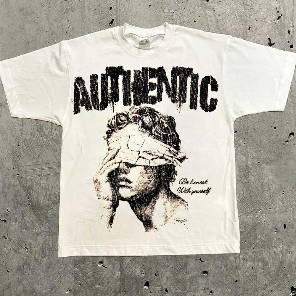 Harajuku Letter Graphic T Shirts Y2k Tops Men Women High Street Oversized T Shirt Pro Choice Streetwear Vintage Tee Clothing D260313