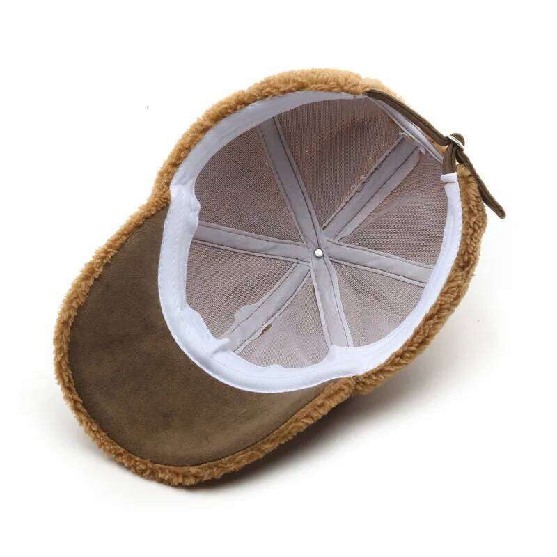 FS Stylish Lambswool Women Hats Brown Navy Outdoor Windproof Baseball Cap For Men Summer Streetwear Trucker Hat Gorra Hombre Z260313