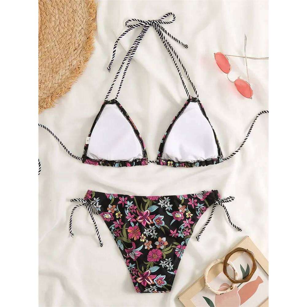 Bikini Swimwear Women Swimsuit 2025 New Sexy High Waist Thong Bikinis Set Summer Brazilian Beach Bathing Suit Two Pieces Y260303