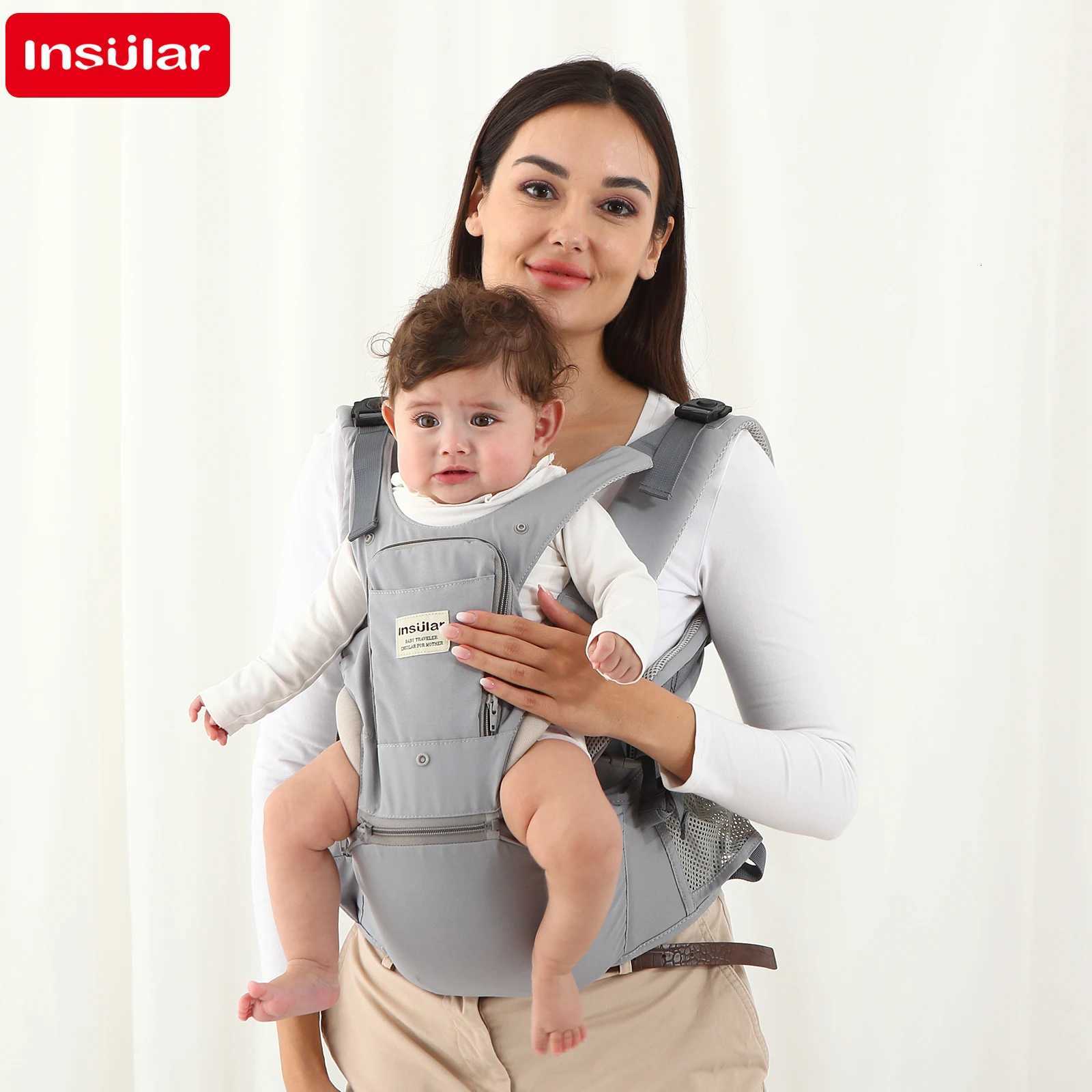 3 In 1 Baby Carrier Multi-functional Childs Waist Stool Breathable Waist Stool With Hip Seat Front Hold Portable 4 Season X260313