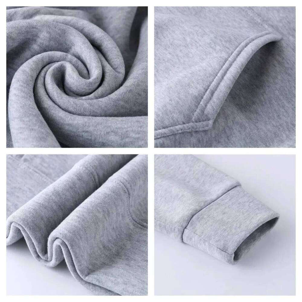 Luxury Extra Large Double Row Letter Logo 2025 Autumn/Winter New Men's Women's High Street Y2K Pure Cotton Hoodie Z260315