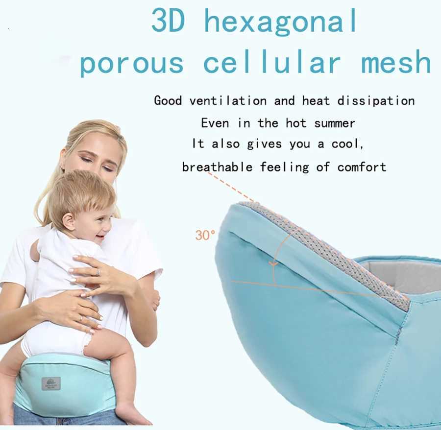 New Baby Waist Bench Strap Lightweight Breathable Multi-Functional Front Hugging Seat Stool Single Stool for Infants X260313