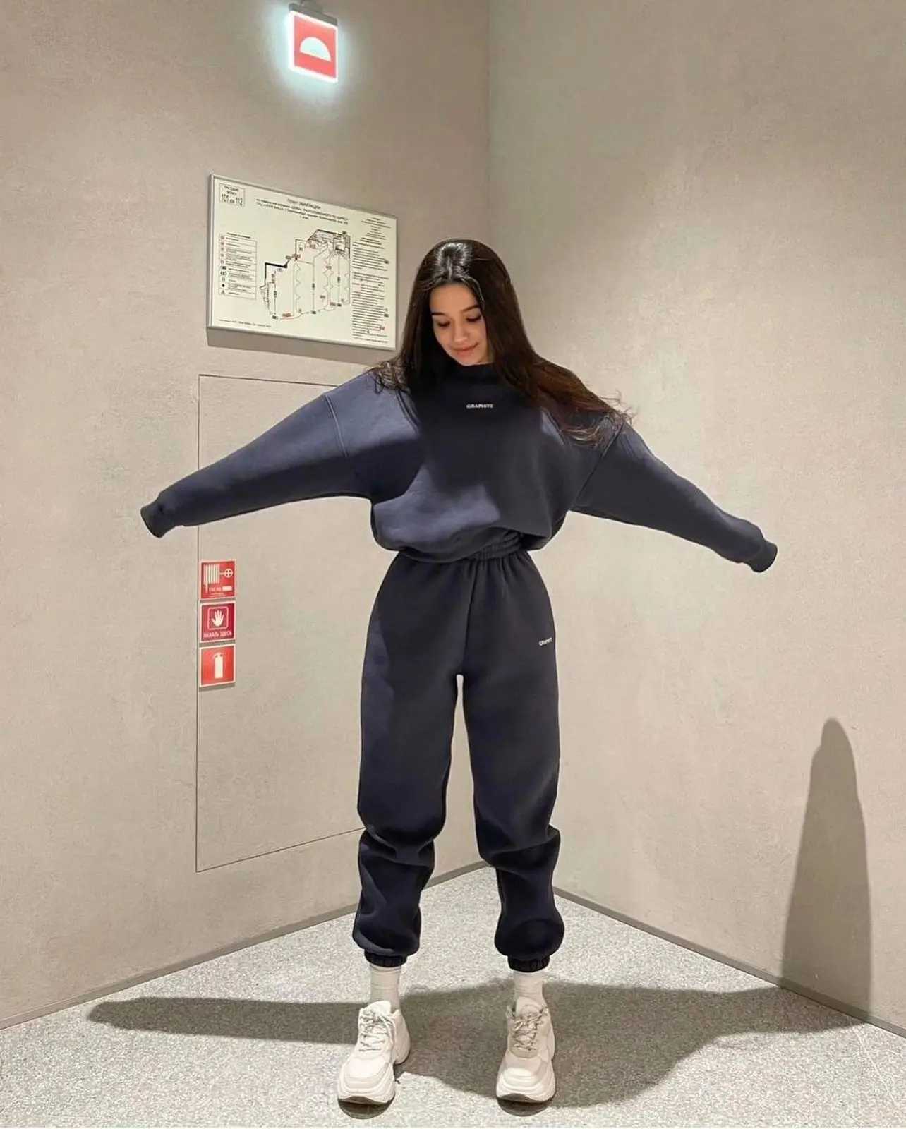 Hoodies And Pants Hoodies Set Clothes Women Two Pieces Sweatshirts trousers sets for women 2 pieces Woman clothing M260313