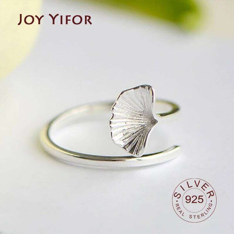 Free Shipping 925 Sterling Silver leaf vintage open Women Jewelry Beautiful Finger Open Rings For Party Birthday Gift H260312