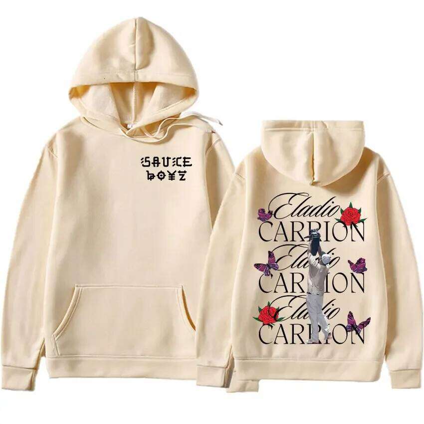 Rapper Eladio Carrion Harajuku High Quality Album Tour Hoodie Men Women Hot Sale Casual Pullovers Pop Oversize Gothic Sweatshirt Z260314