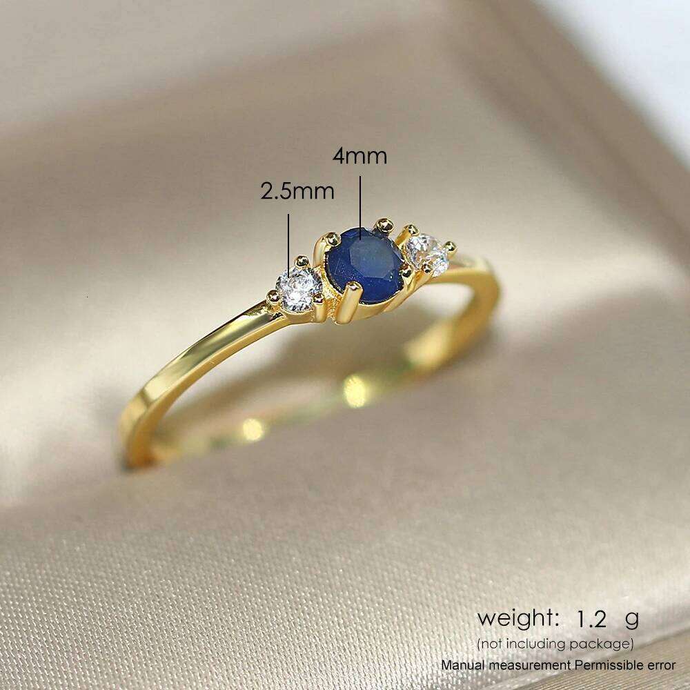 ZHOUYANG Slim Wedding Dainty Rings For Women Delicate Cubic Zirconia Light Gold Color Proposal Finger Gift Fashion Jewelry R872 H260312