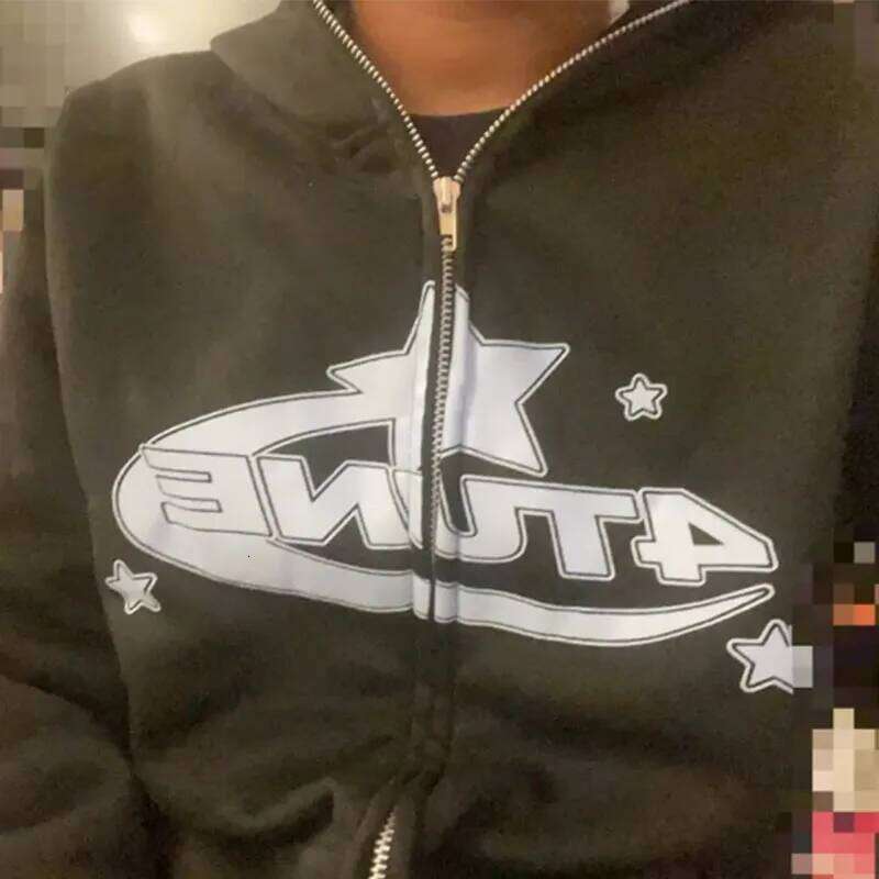 Casual Streetwear Basic Hooded Pockets Sweatshirt Tracksuit Solid Long Sleeve Hoodies Women Autumn Spring Fashion Letter Print Z260314