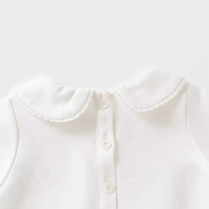 Women's Knits & Tees Cocapsol Baby Base Shirt for Girls, Long Sleeve White T-Shirt Spring and Autumn Baby Pure Cotton Inner Wear Children's 
