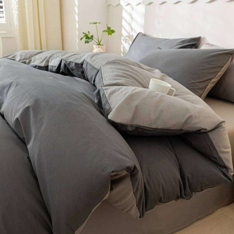 4pc four-piece cotton bedding, bed sheet, pillowcase, quilt cover, three-piece set, 2025 new style H260312 - view 7
