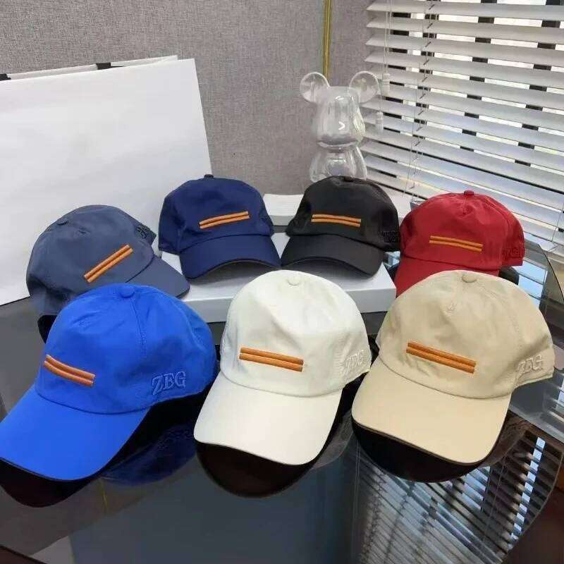 2025 New Embroidery baseball cap embroidered duck tongue for men women, fashionable and versatile horizontal bar sun hat Z260313