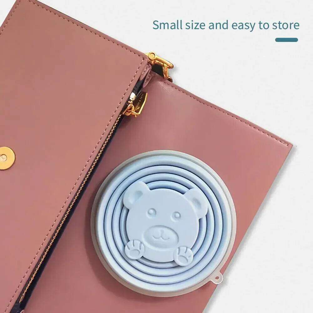 270ml Food Grade Travel Silicone Retractable Folding Water Coloured Portable Outdoor Coffee Mouthwash Cup Z260313