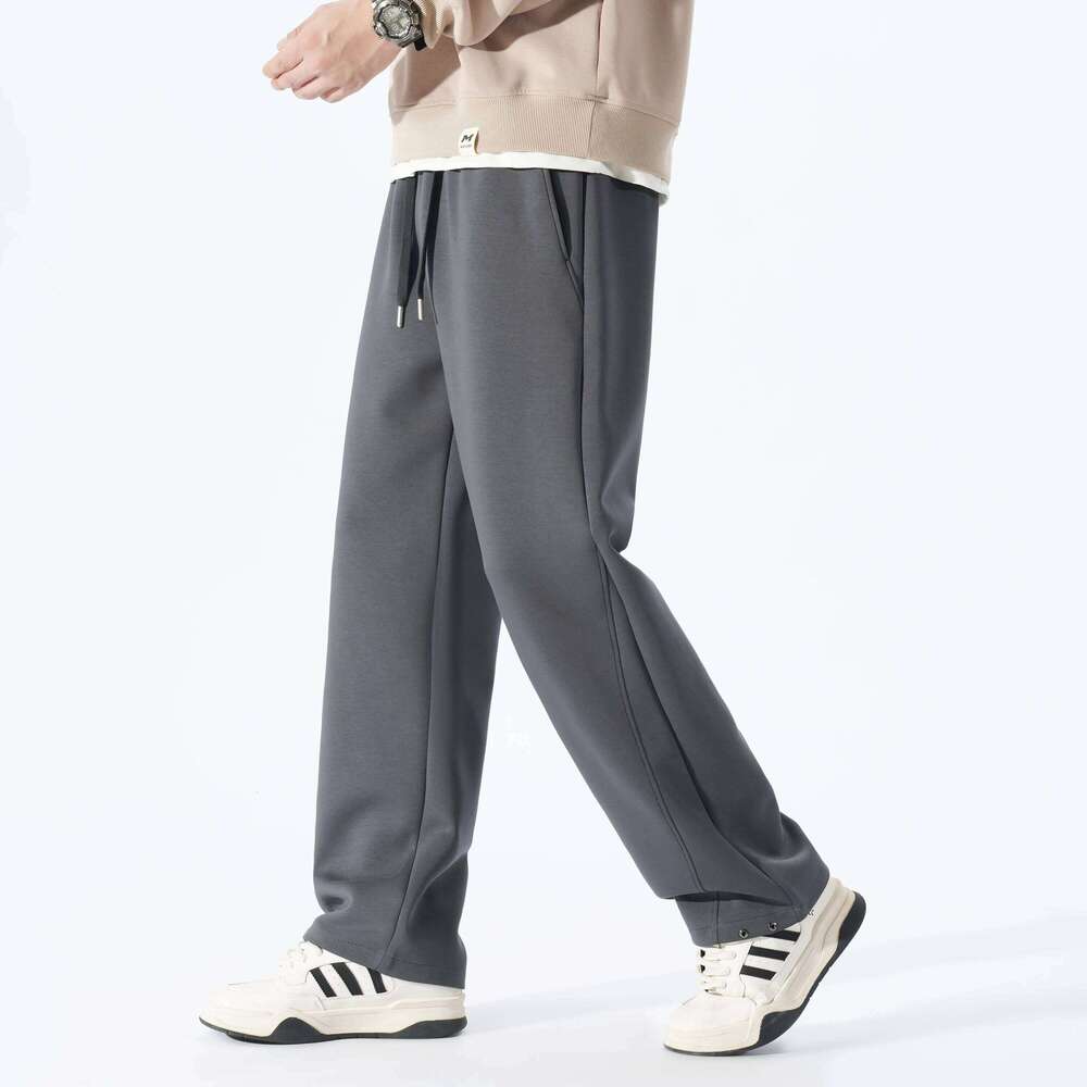 2025 New Autumn Winter 190 Tall Men's Extra-long 120cm Length Of Trousers Elastic Waist Versatile Sports Pants High Quality Z260315