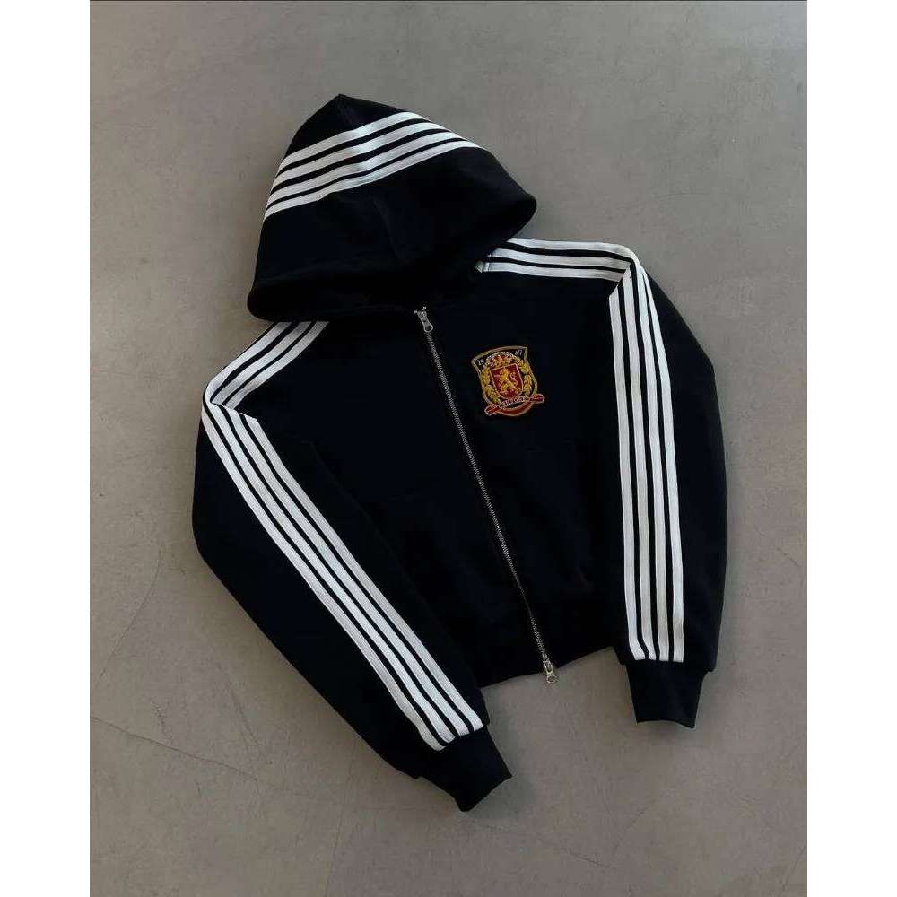 Y2K Street Hip Hop Clothing Gothic Letter Oversized Men's Fashion Loose and Versatile Harajuku Hoodie Set Couple Style Z260314