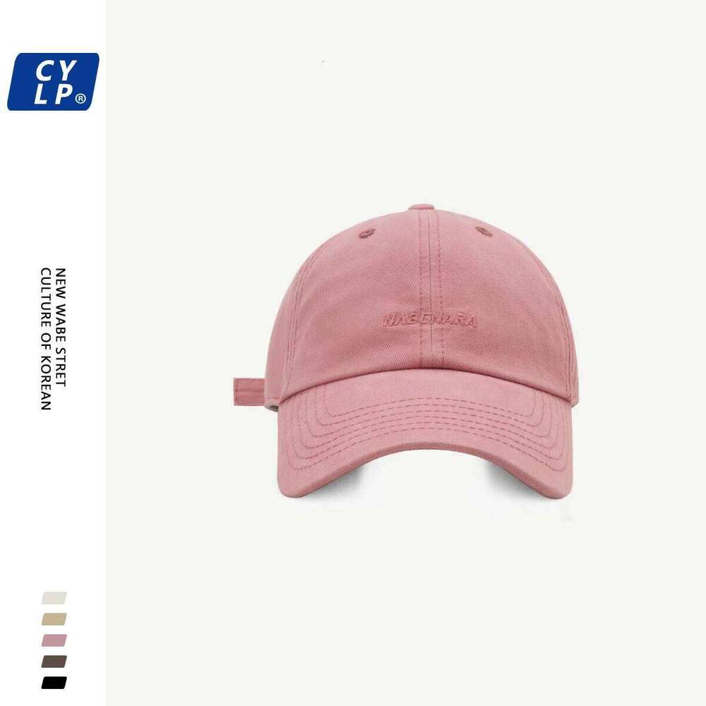 Simple All-Match Letters Embroidered Baseball for Women Summer Korean Style Couple Fashion Soft Peaked Cap Men Z260314