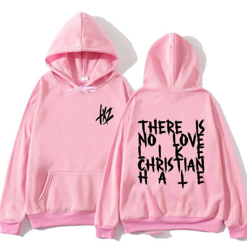 TX2 Merch No Love Song Printed Hoodie Unisex Hip Hop Autumn Winter Sweatshirt Hoody Tracksuit Z260314
