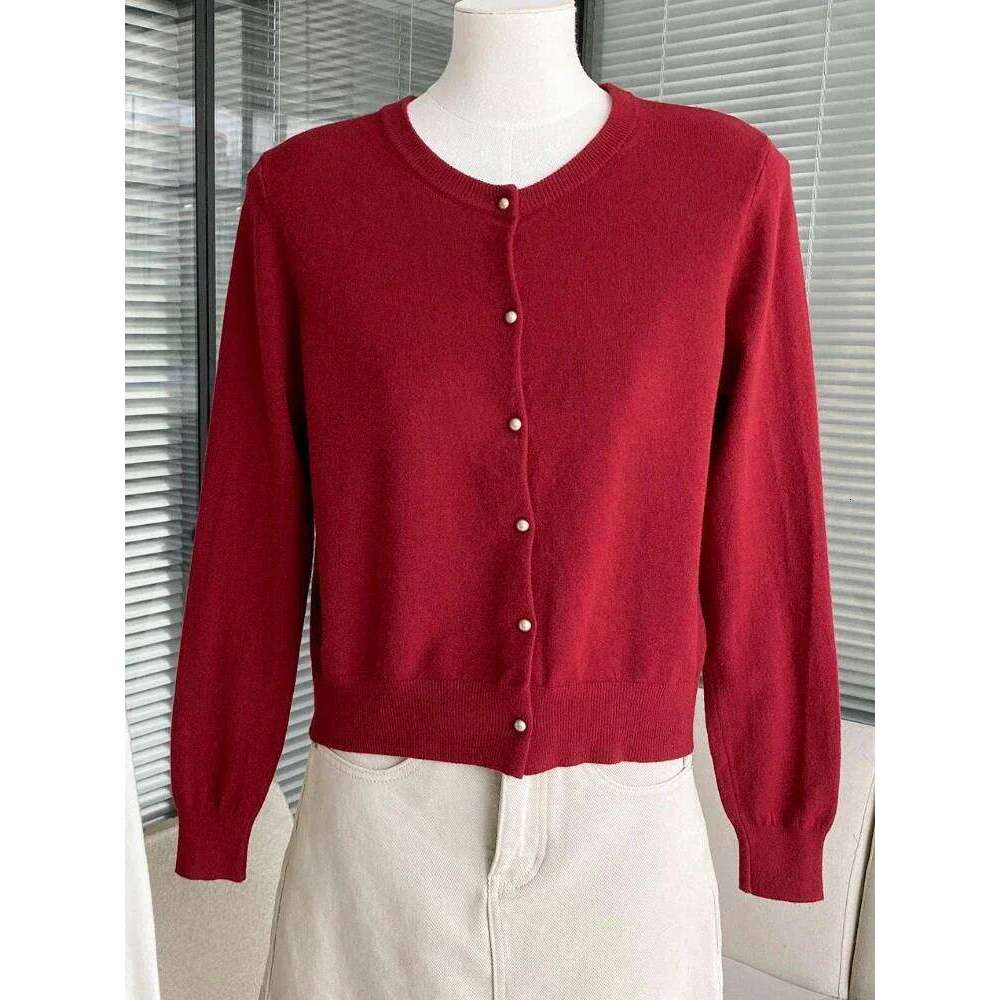 2026 Korean Fashion Button Up Cardigans Autumn Winter Casual Warm O-neck Long Sleeve Single Breasted Slim Knitwears Sweater Z260313