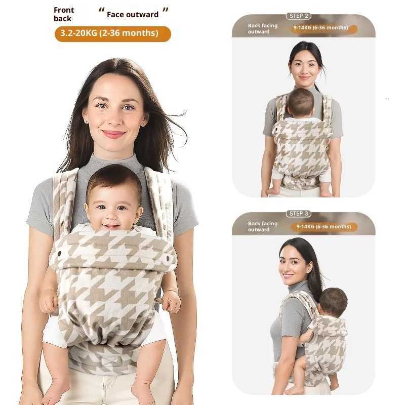 Portable Baby Carrier LinenToddler Wrap Shoulders Multifunctional Strap Infant Bag Adjustable Hipseat Shoulder Quality Sling X260313
