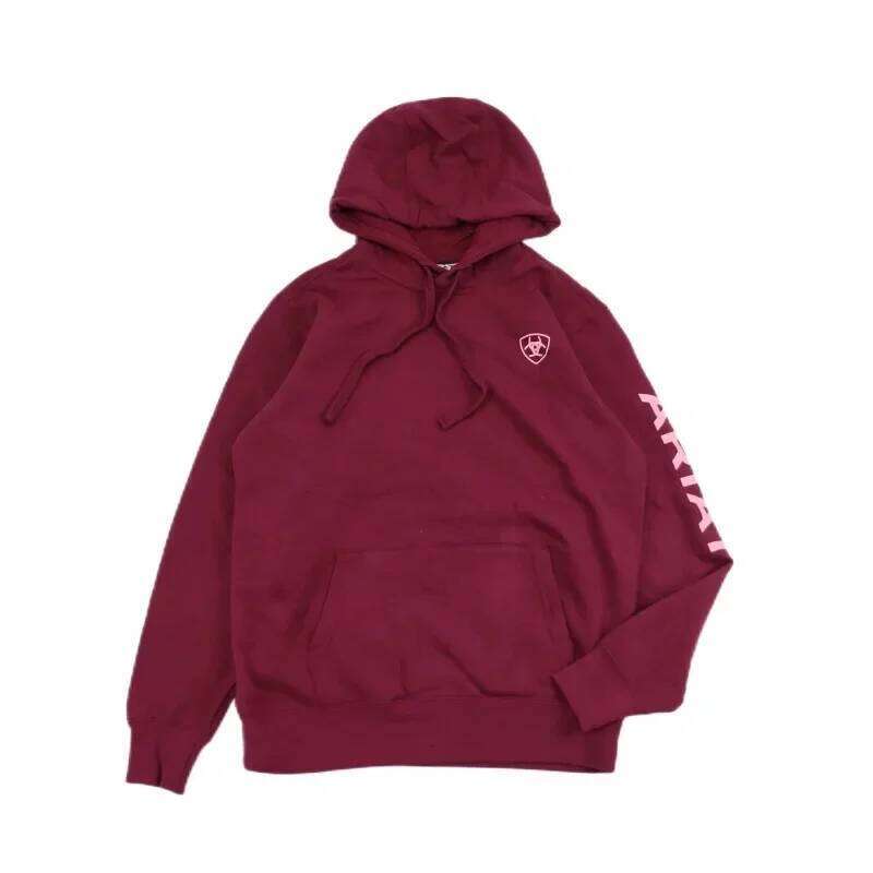 Men's Crew Neck Printed Hoodie Trendy Sportswear Outdoor Sports Cotton Top Autumn and Winter Streetwear Z260314