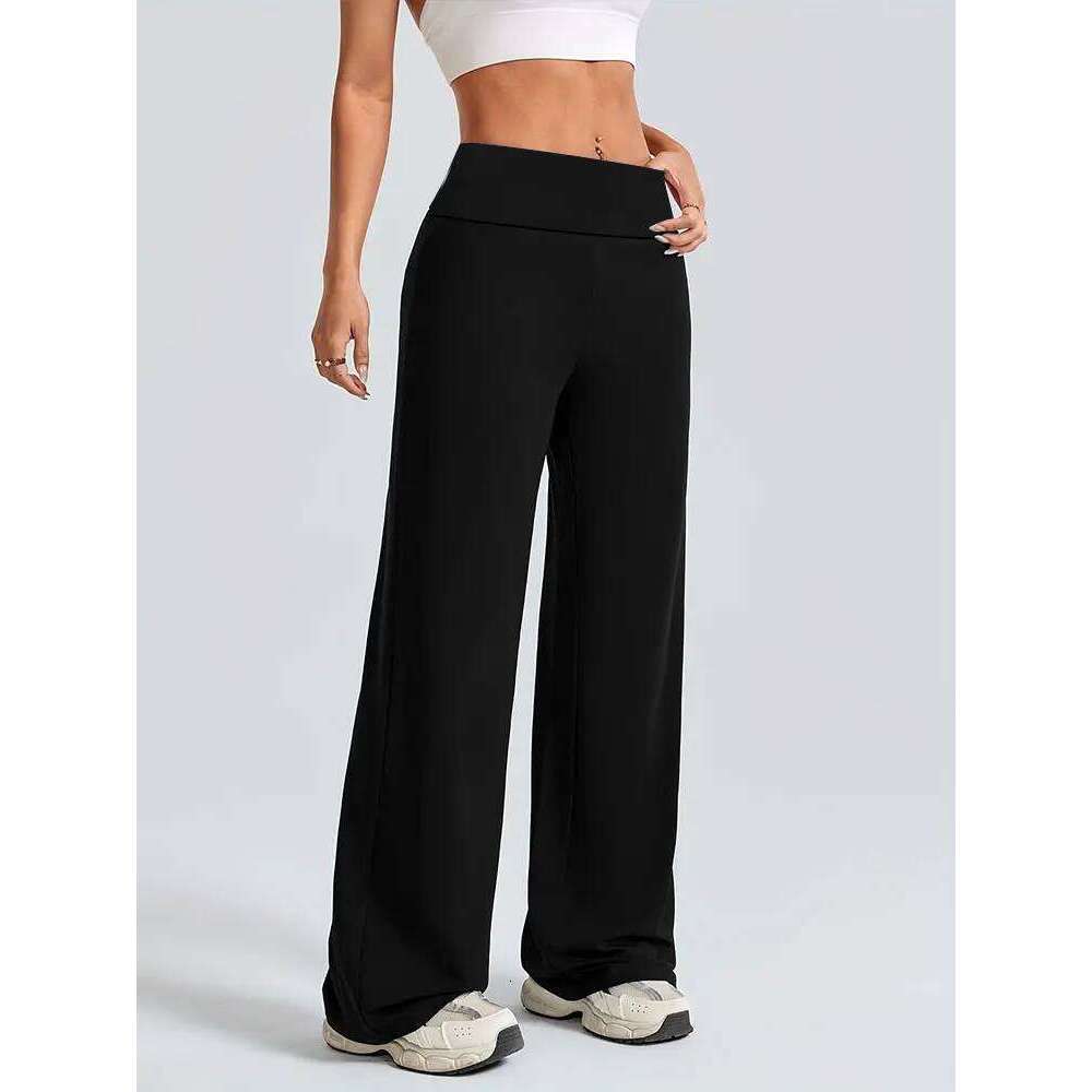 Straight Yoga Trousers Spring Autumn Casual Slimming Wide Leg Sports Long Pants For Tennis Fitness Enthusiasts Activewear