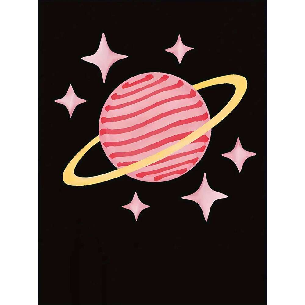 Women's Casual Candy Print Graphic Tee Round Neck Short Sleeve Summer Comfortable Top for Sports Activities Z260314