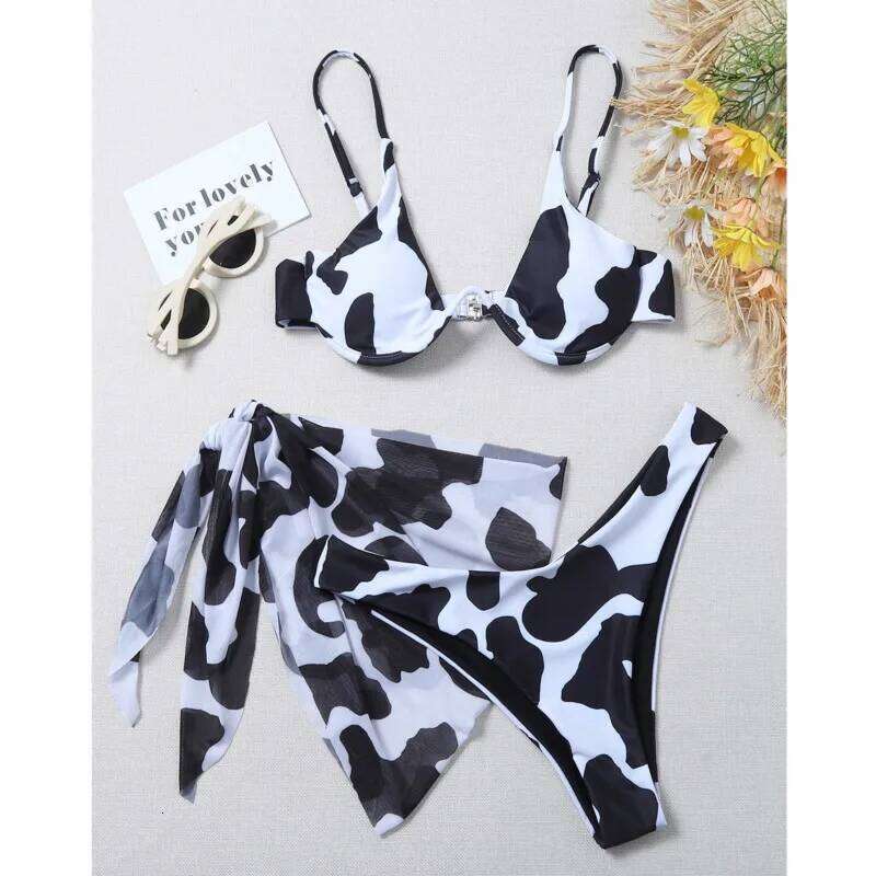 New Print Sexy Bikinis Swimsuits Women Swimwear Push Up Female Beach Swim Wear Bathing Suits Brazilian Bikini Set Pool Bather Y260303