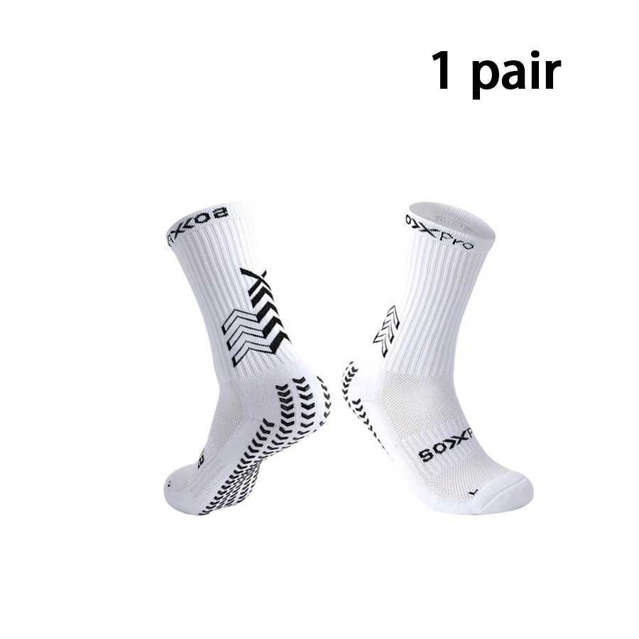 1/2/3 Pairs Soccer Socks Gym Socks Football Socks Men Women Non-slip Elastic Sport Grip Socks Floor Yoga Socks Cycling Socks D260313