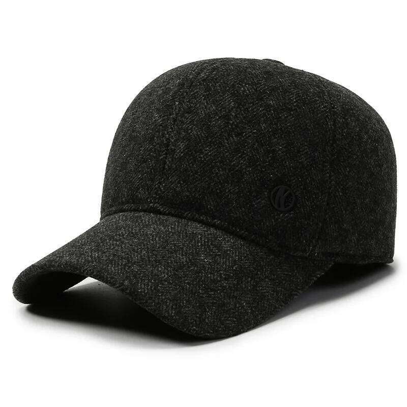 Thicken Warm Winter Baseball Cap Male Earflaps Outdoor Trucker Bone Snapback Hat for Men Velvet Gorras Hombre Z260314