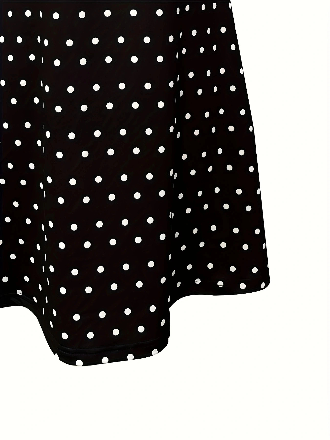 European and American womens polka dot print spring summer casual sleeveless suspender dress 260313