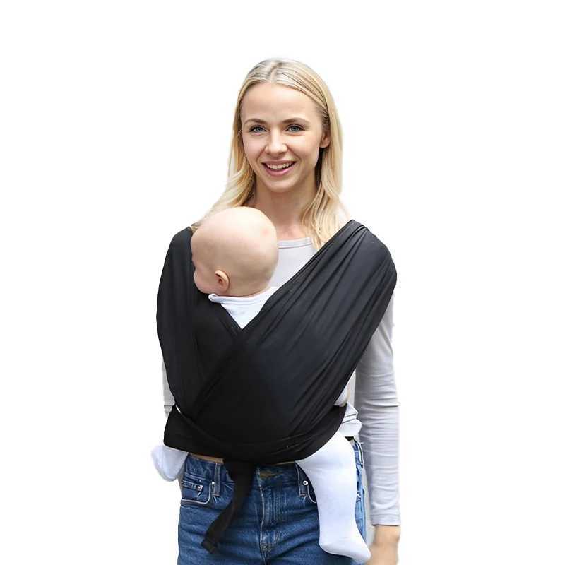 Comfortable Newborn Baby Sling Breathable Cotton Front Carry Wrap Ergonomic Hip Healthy Support for InfantsHands-Free Carrier X260313