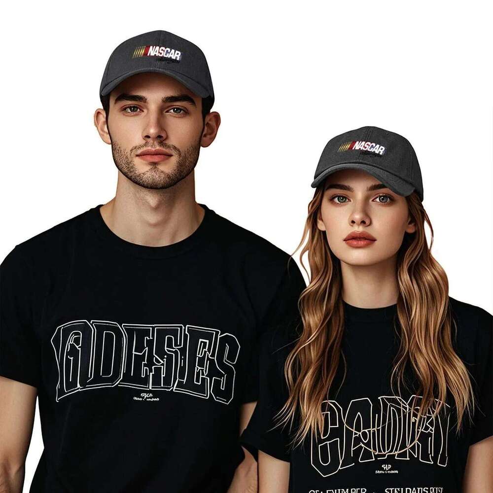 Nascar Racing Cool Sticker Baseball Cap Visor Snap Back Sun Hat For Children Men's Women's Z260313