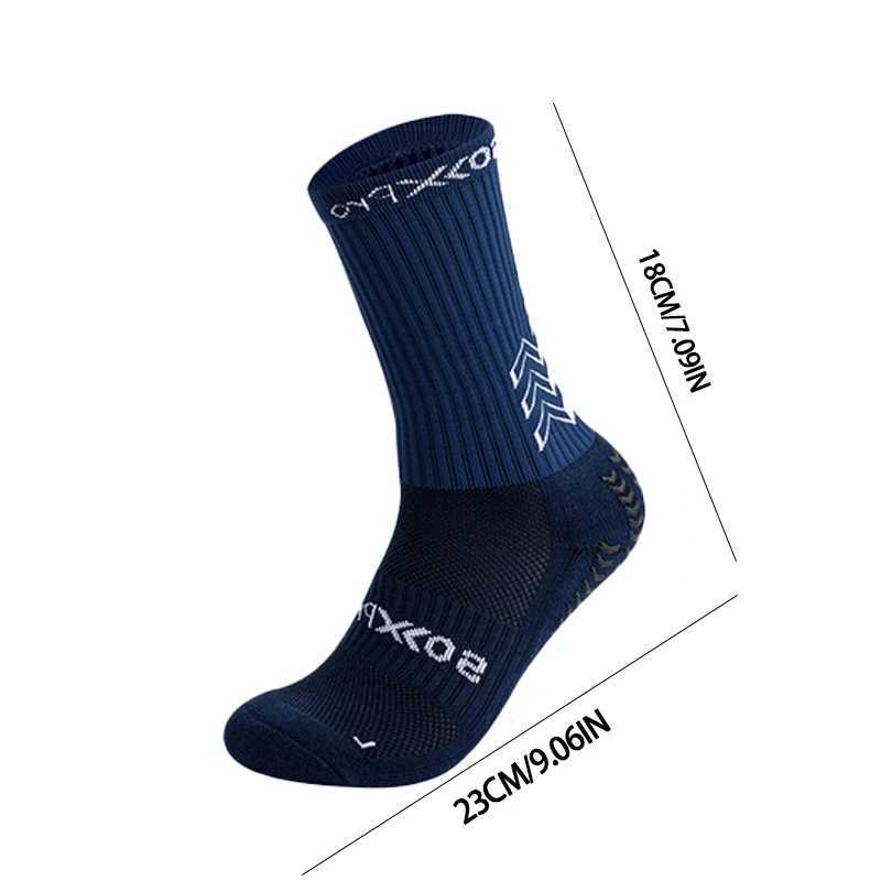 1/2/3 Pairs Soccer Socks Gym Socks Football Socks Men Women Non-slip Elastic Sport Grip Socks Floor Yoga Socks Cycling Socks D260313