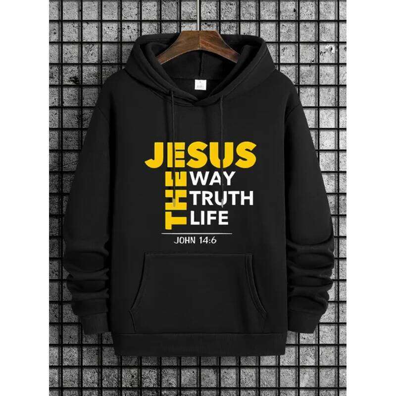 Men's casual fashion high-end quality New York print, street fashion, trendy men's autumn and winter hoodie Z260314