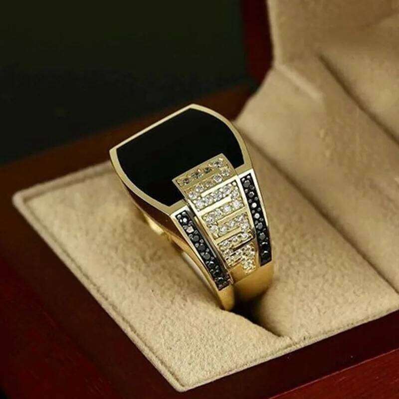 Classic Men's Stainless Steel Ring Fashion Metal Punk Rings for Men Engagement Wedding Autumn and winter Jewelry H260312