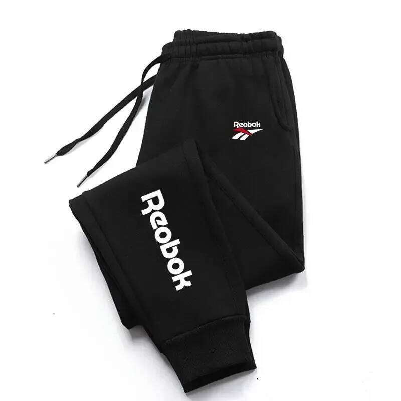 2025 Men's Leggings with Loose and Versatile Drawstring Sweatpants American Printing Pattern Sports Casual Solid Color pants Z260315