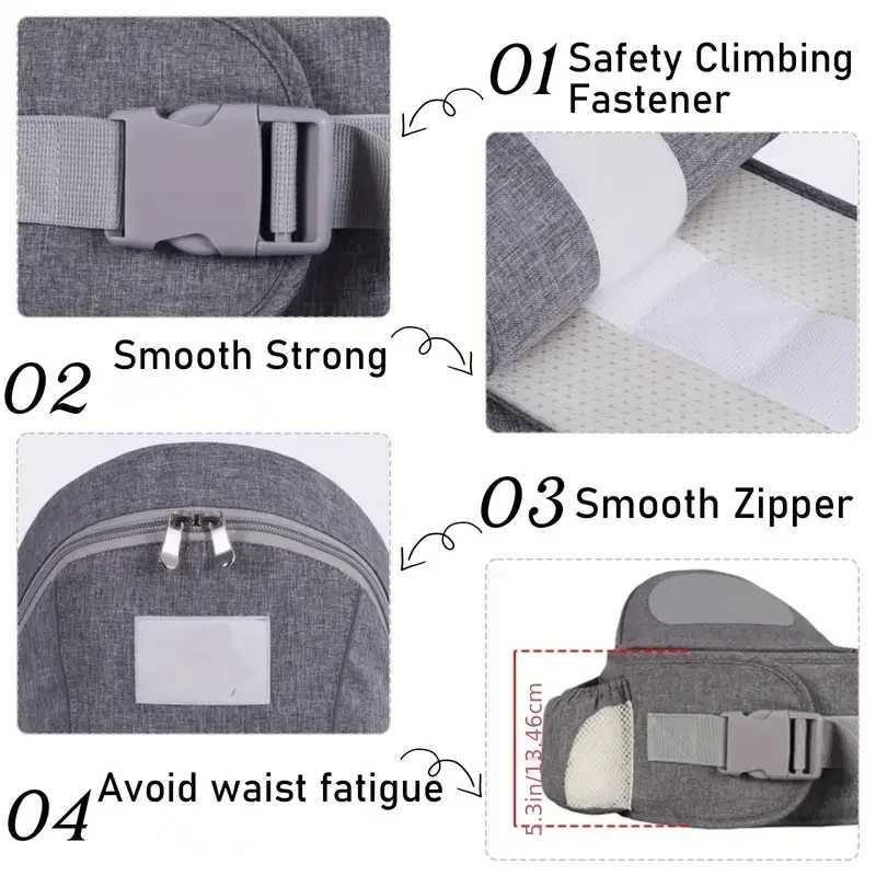 High Quality Baby Carrier Waist Stool Walkers Baby Sling Hold Waist Belt Backpack Hipseat Kids Infant Hip Seat X260313