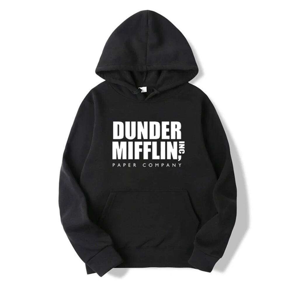 The Office Dunder Mufflin INC Paper Hoodie Dwight Schrute Sweatshirt Men Women Hoodies Casual Pullover Hooded Sweater Z260314