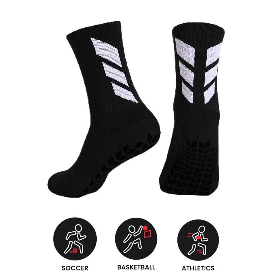 1/3 pairs of socks football socks mens anti slip hospital yoga anti slip training sports socks D260313