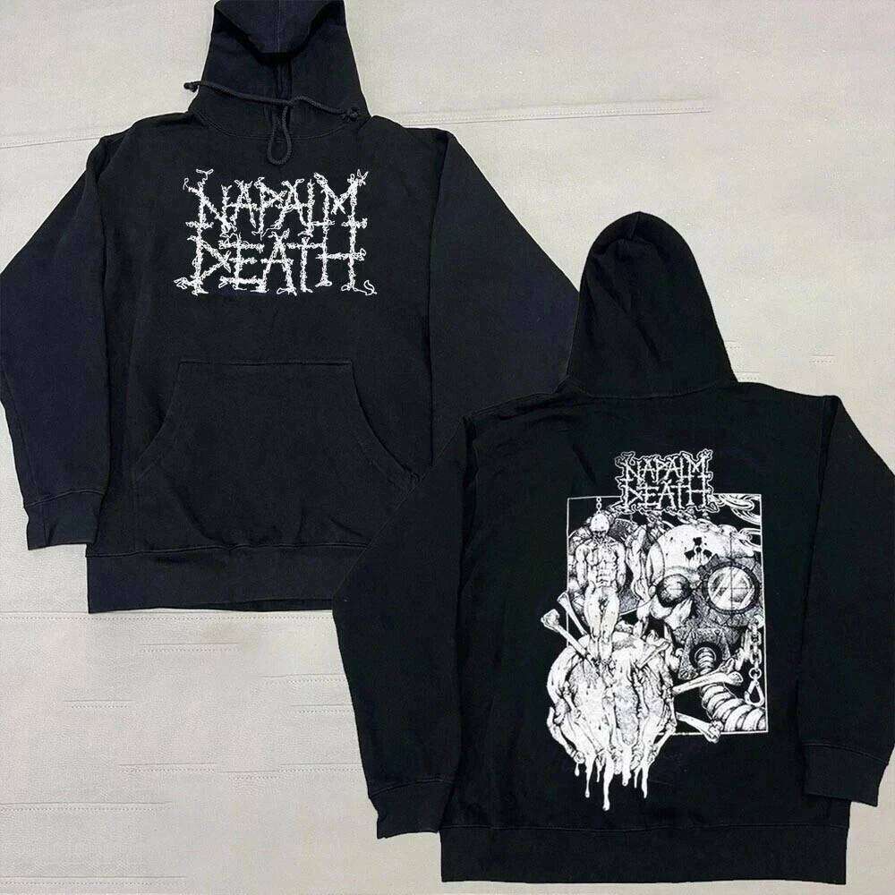 New Napalm Death Band Gift Fans Hoodie Full Size S-3XL 2026 Autumn Winter High-end Luxury Is for Both Men and Women Z260314
