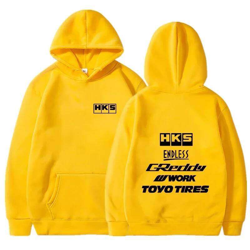 2025 Fashion Cool Hoodie Japan JDM Modified Car HKS ENDLESS Hoody Men Women Vintage Casual Sweatshirt Long Sleeve Pullovers Z260314