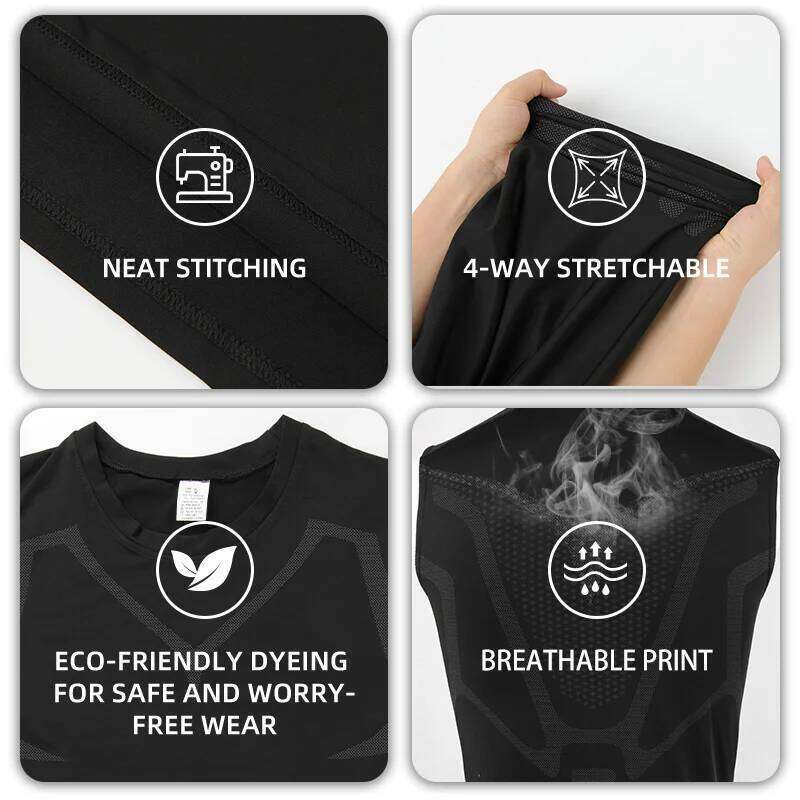 Men Compression Sleeveless Shirt Tummy Control Fitness Sport Breathable Vest Abdomen Slimming Tight Tank Mesh Quick Drying Top 26Y0313