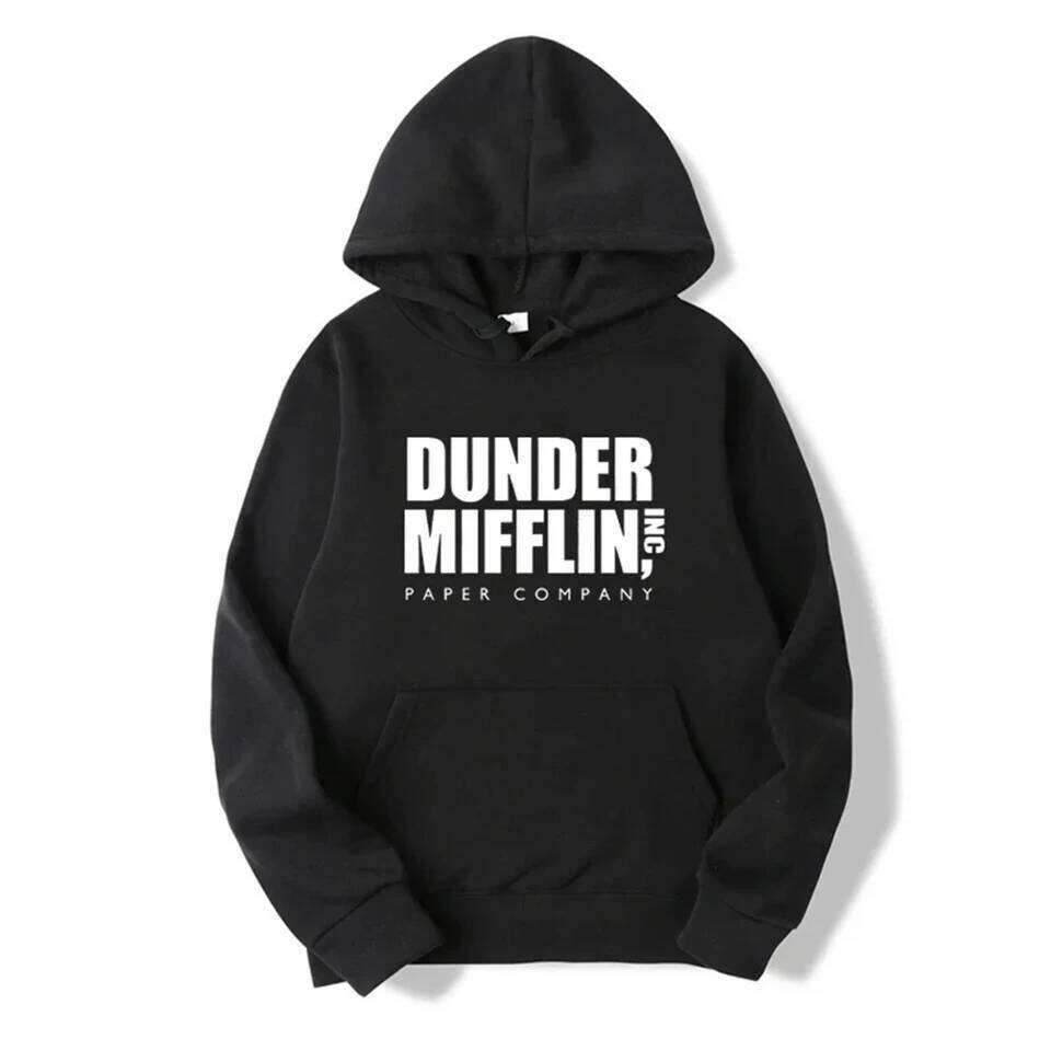 2025 The Office Dunder Mufflin INC Paper Hoodie Dwight Schrute Sweatshirt Men Women Hoodies Casual Pullover Hooded Sweater Z260314