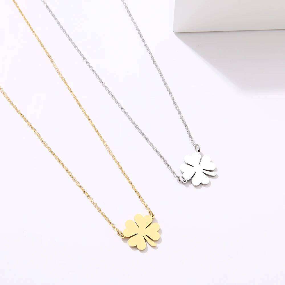 DOTOFI Cr Pendant Necklace For Women Stainless Steel Quality Fashion Jewelry H260312