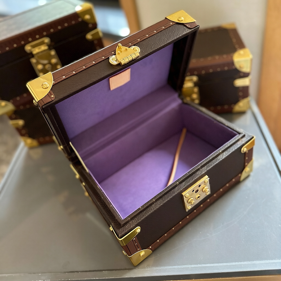 Designer Jewelry Boxes Watch Boxes Printed Cases Classic Key Stationery Jewelry Large Capacity Leather Handle Set Box Jewelry Packaging Watch Box Home Decor