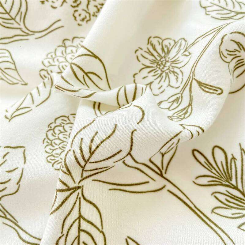 A-Class Maternal and Infant Super Soft Wrinkle Yarn Water Washed Four piece Bubble Cotton Quilt Set Bed Sheet H260312 - view 6