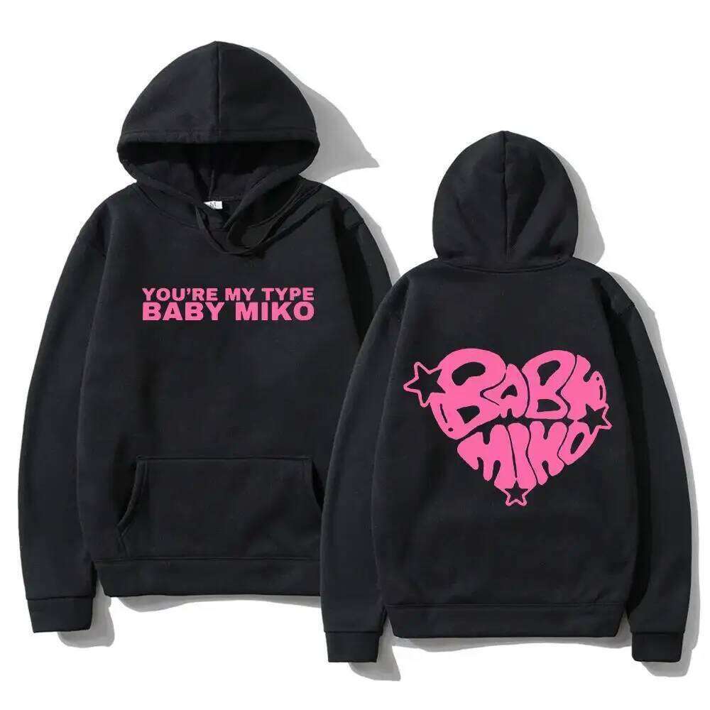 Young Miko Xoxo Tour 2024 Fun Fashion Men's and Women's Sportswear Hip Hop Casual Autumn/Winter Long Sleeve Hoodie Z260315