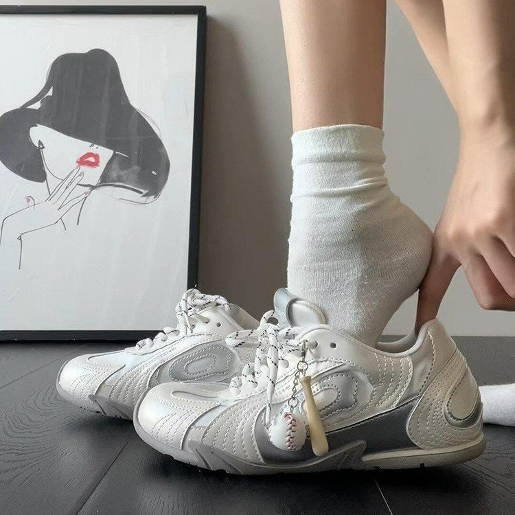 Designer Shoes Retro Versatile Baseball Training Shoes New Thin Sole Casual Sports Racing Forrest Gump Shoes Trendy Trendy Shoes