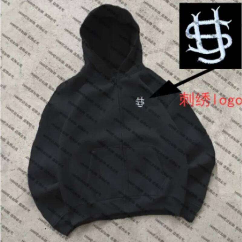 Letter Embroidered Casual Zipper 2025 New Popular Y2K Men's and Women's Hip Hop Street Hoodie Z260314