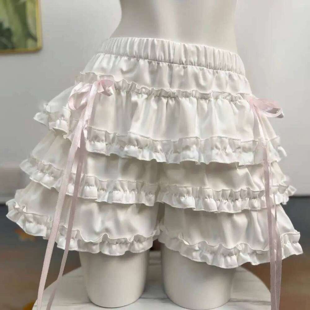 Sweet Ballet Girls Y2k Kawaii Lolita Vintage Cake Skirt Women Bow Lace Ruffles Party Mini Skirts Faldas Mujer Z260314